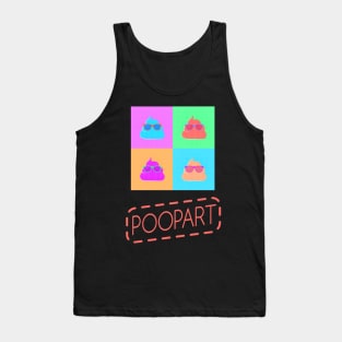 Poop art Tank Top